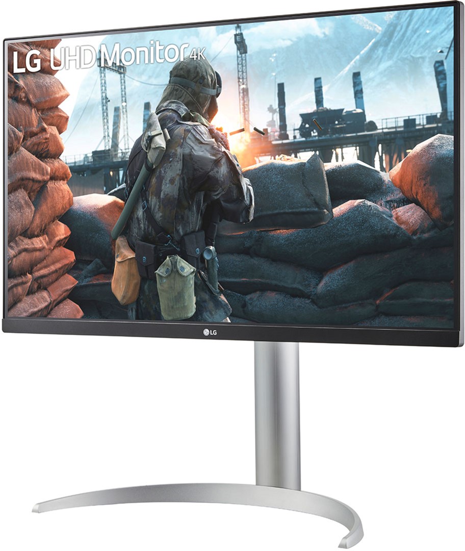 Монітор LG 27" 27UP650-W IPS Silver