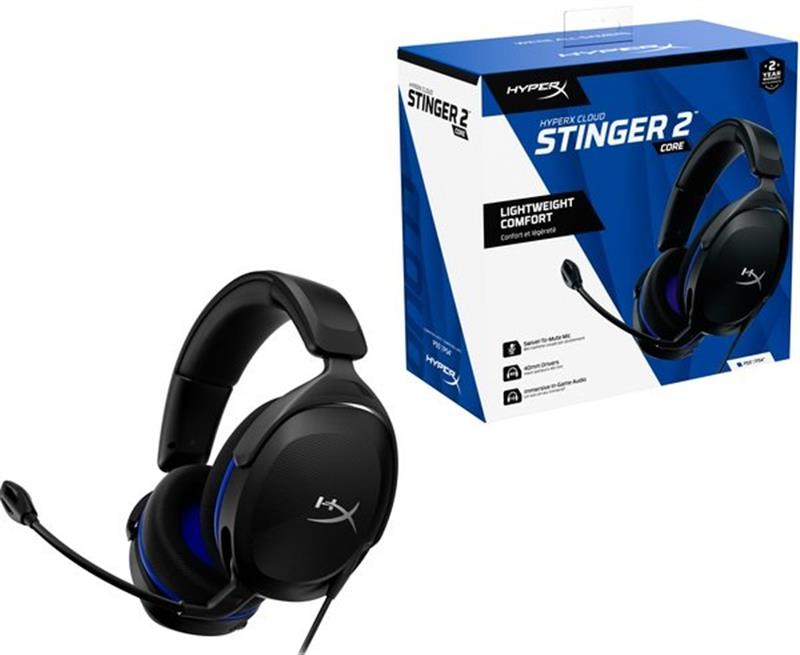 Гарнiтура HyperX Cloud Stinger 2 для PS5/PS4 Black (6H9B6AA)