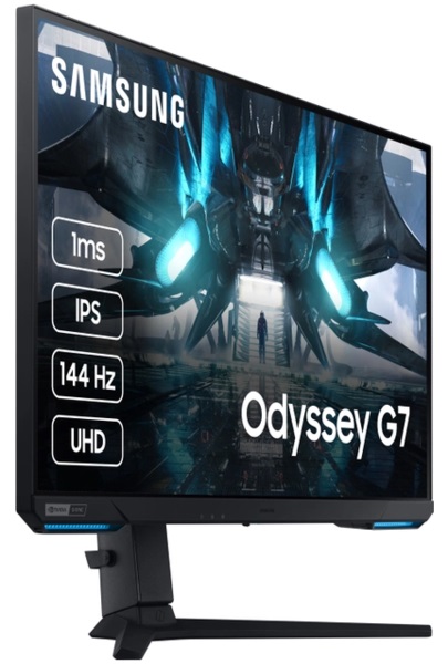 Монiтор Samsung 28" Odyssey G7 S28BG702 (LS28BG702EIXUA) IPS Black 144Hz