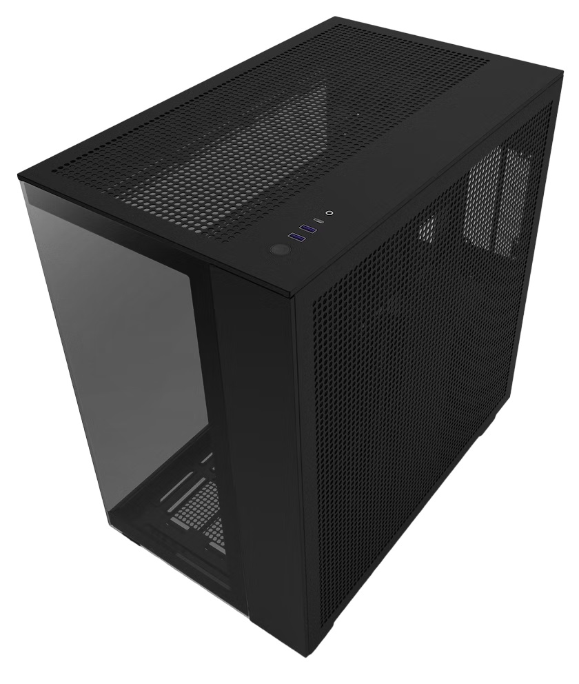 Корпус NZXT H9 Flow Black (CM-H91FB-01) без БЖ