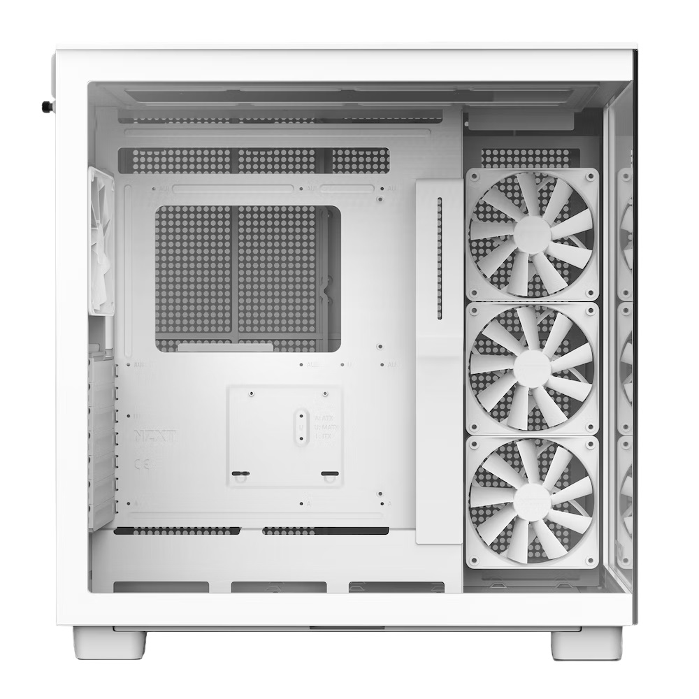 Корпус NZXT H9 Flow White (CM-H91FW-01) без БЖ