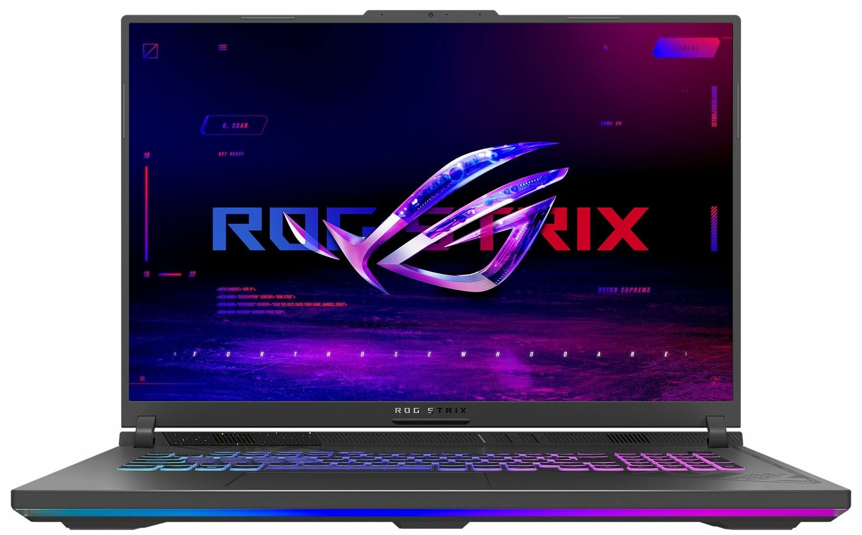 Ноутбук Asus ROG Strix G18 (2024) G814JIR-N6098 (90NR0ID6-M00560) Eclipse Gray