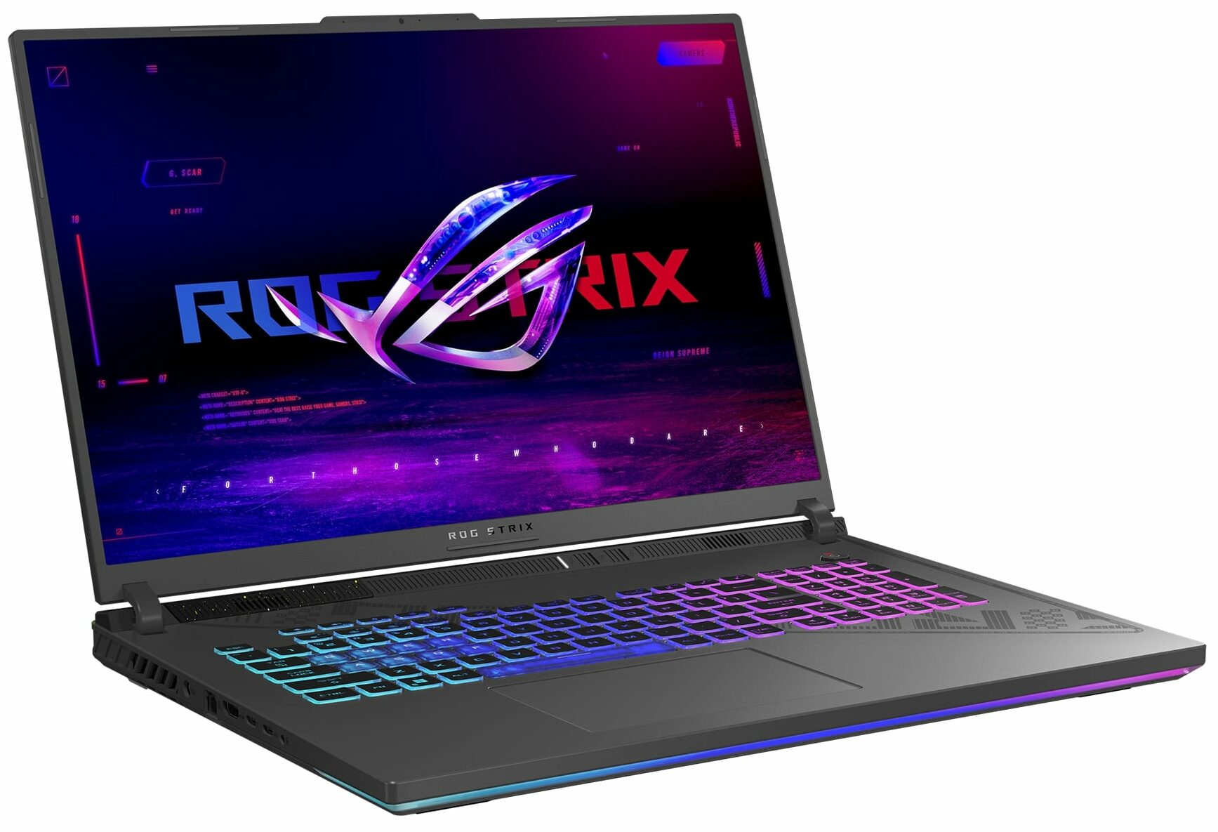 Ноутбук Asus ROG Strix G18 (2024) G814JIR-N6098 (90NR0ID6-M00560) Eclipse Gray