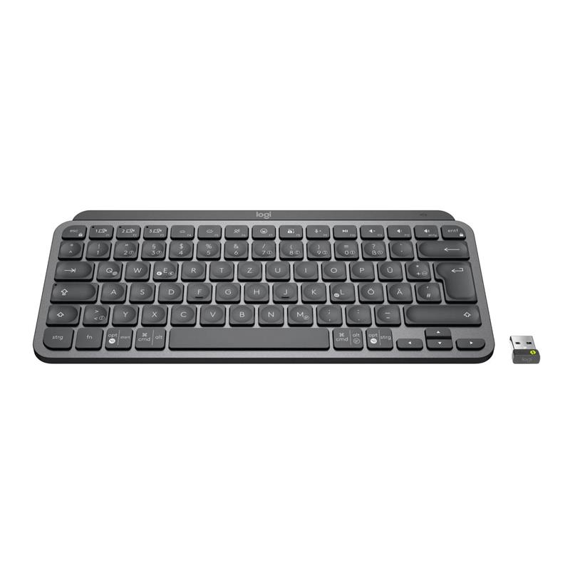 Клавіатура бездротова Logitech MX Keys Mini For Business Wireless Illuminated US Graphite (920-010608)