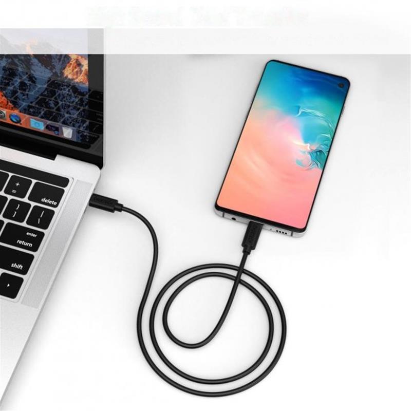 Кабель Choetech USB Type-C - USB Type-C (M/M), 2 м, Black (CC0003)