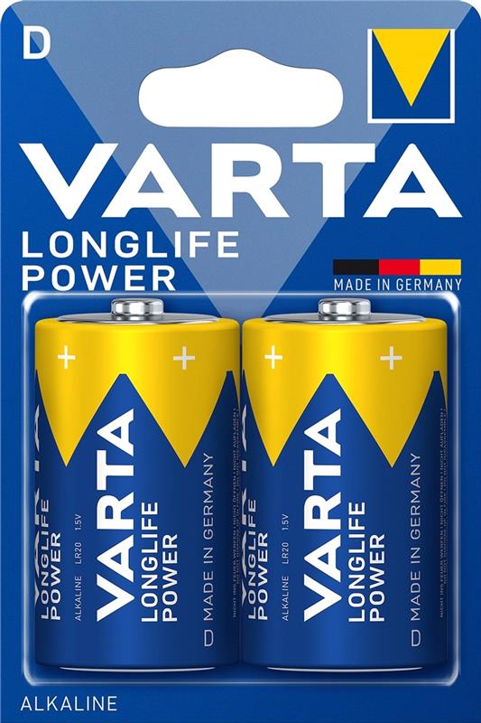 Батарейка Varta High Energy D / LR20 BL 2шт (1512843)