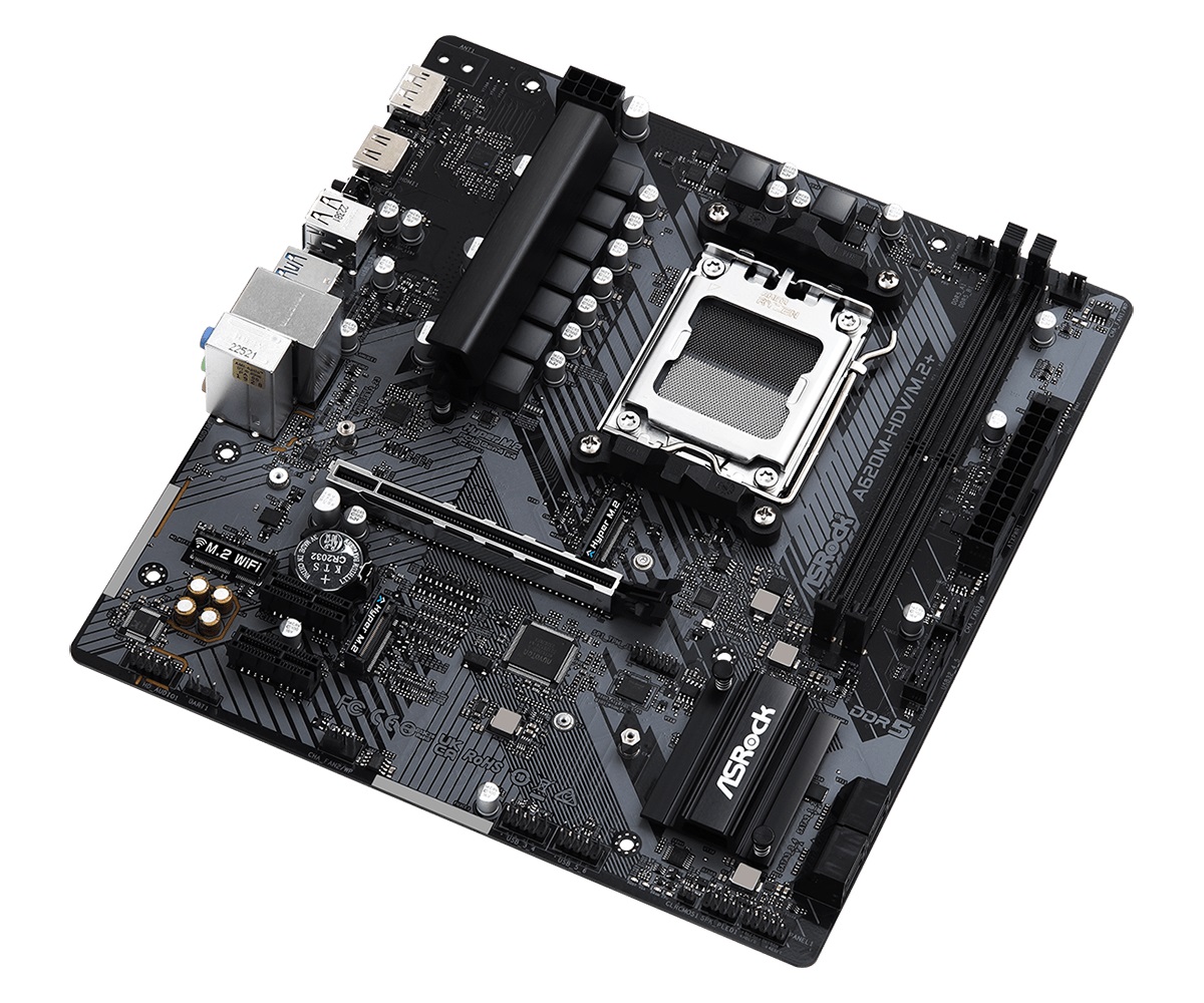 Материнська плата ASRock A620M-HDV/M.2+ Socket AM5