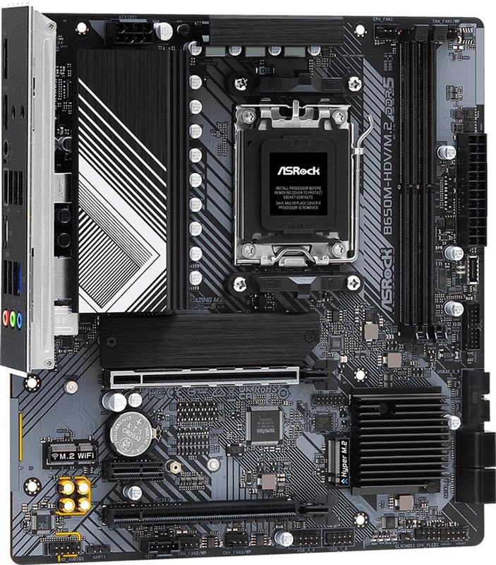 Материнська плата ASRock B650M-HDV/M.2 Socket AM5