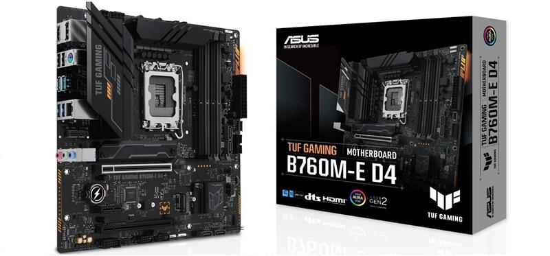 Материнська плата Asus TUF Gaming B760M-E D4 Socket 1700