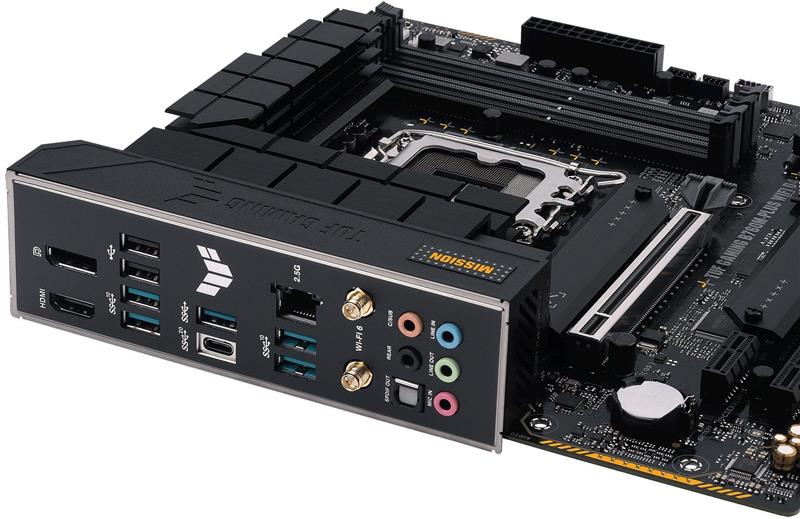 Материнська плата Asus TUF Gaming B760M-Plus WiFi D4 Socket 1700