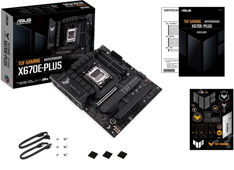 Материнська плата Asus TUF Gaming X670E-PLUS Socket AM5