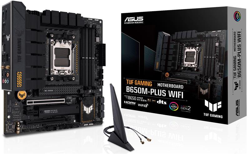 Материнська плата Asus TUF Gaming B650M-PLUS WiFi Socket AM5