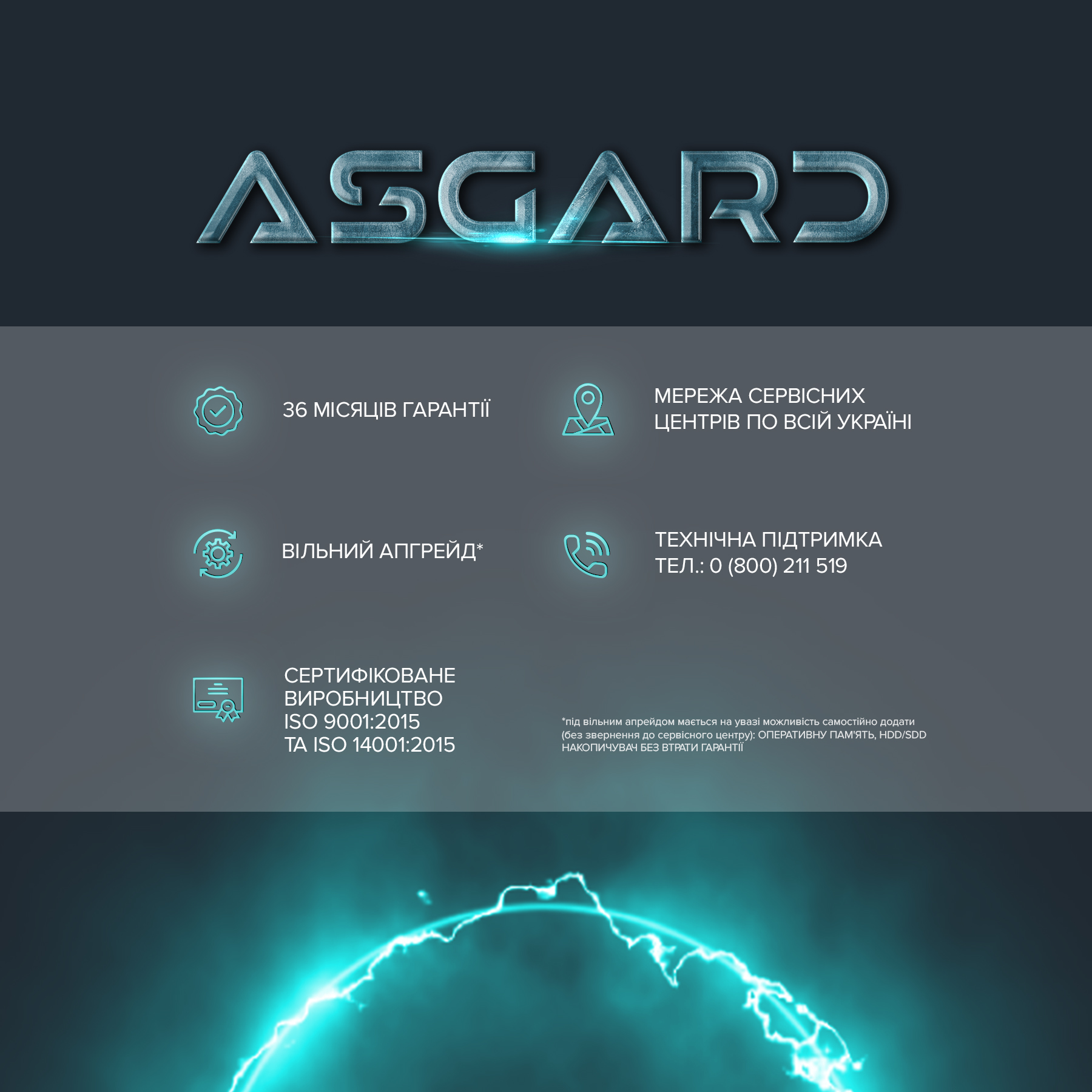 Персональний комп`ютер ASGARD (I137KF.64.S20.36.1828)