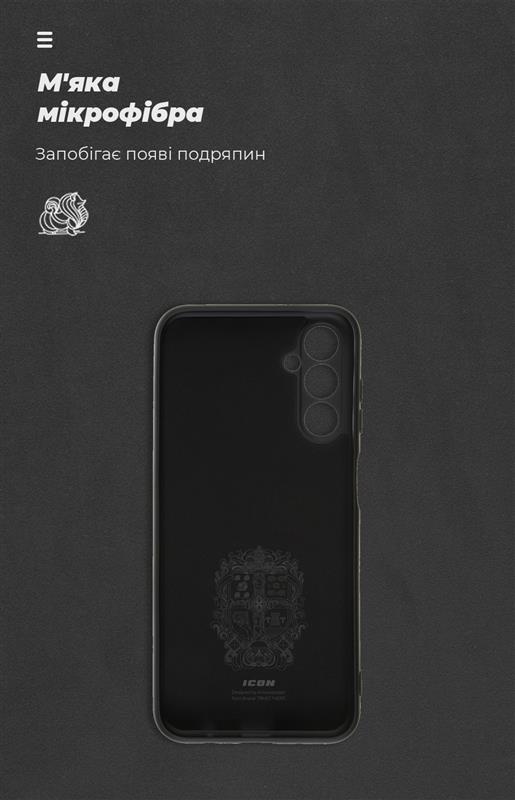 Чохол-накладка Armorstandart Icon для Samsung Galaxy M14 5G SM-M146 Camera cover Black (ARM66672)