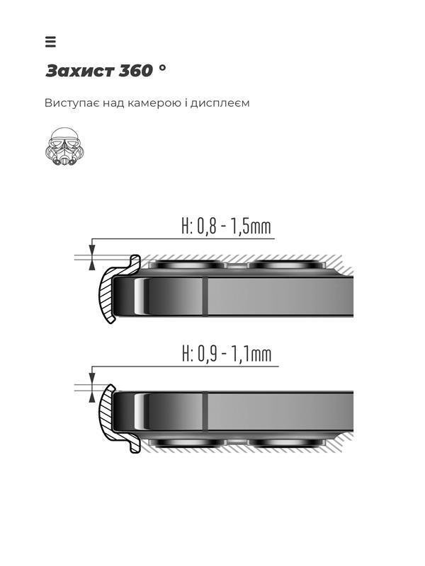 Чохол-накладка Armorstandart Icon для Samsung Galaxy M14 5G SM-M146 Camera cover Red (ARM66674)