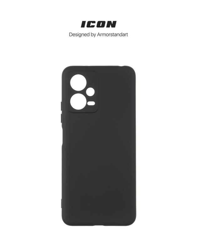 Чохол-накладка Armorstandart Icon для Xiaomi Poco X5 5G Camera cover Black (ARM66376)