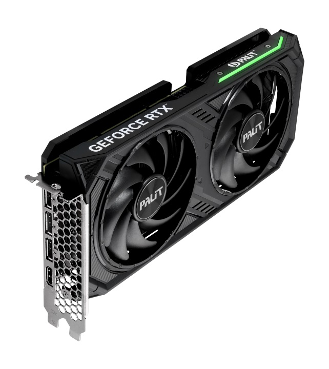 Відеокарта GF RTX 4060 Ti  8GB GDDR6 Dual OC Palit (NE6406TT19P1-1060D)