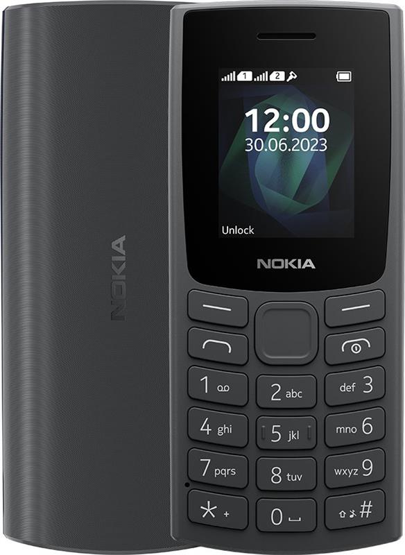 Мобільний телефон Nokia 105 2023 Dual Sim Charcoal