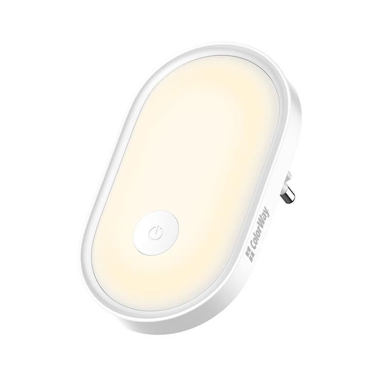 Світильник  ColorWay Nightlight white (CW-NL08-W)