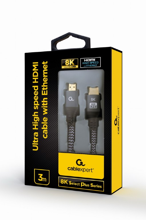 Кабель Cablexpert HDMI - HDMI V 2.1 (M/M), 3 м, Black (CCB-HDMI8K-3M)