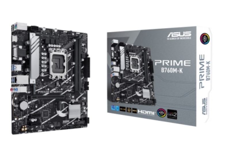 Материнська плата Asus Prime B760M-K Socket 1700