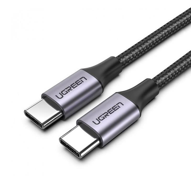 Кабель Ugreen US261 USB Type-C - USB Type-C (M/M), 2 м, Black (50152)