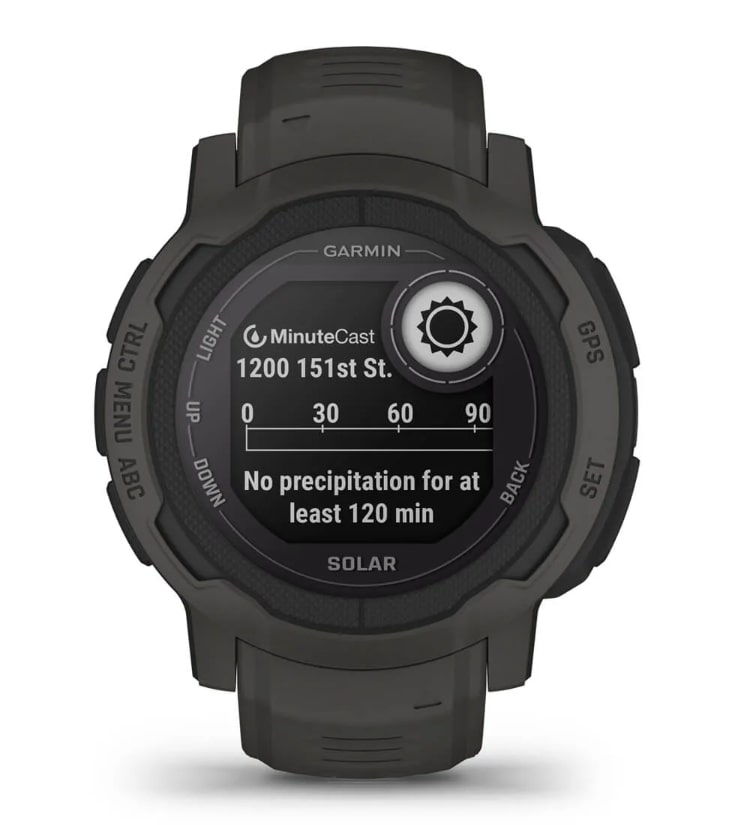 Смарт-годинник Garmin Instinct 2 Solar Graphite Gray (010-02627-00)