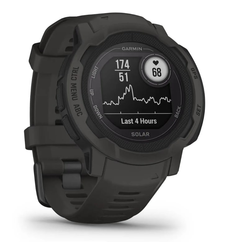 Смарт-годинник Garmin Instinct 2 Solar Graphite Gray (010-02627-00)