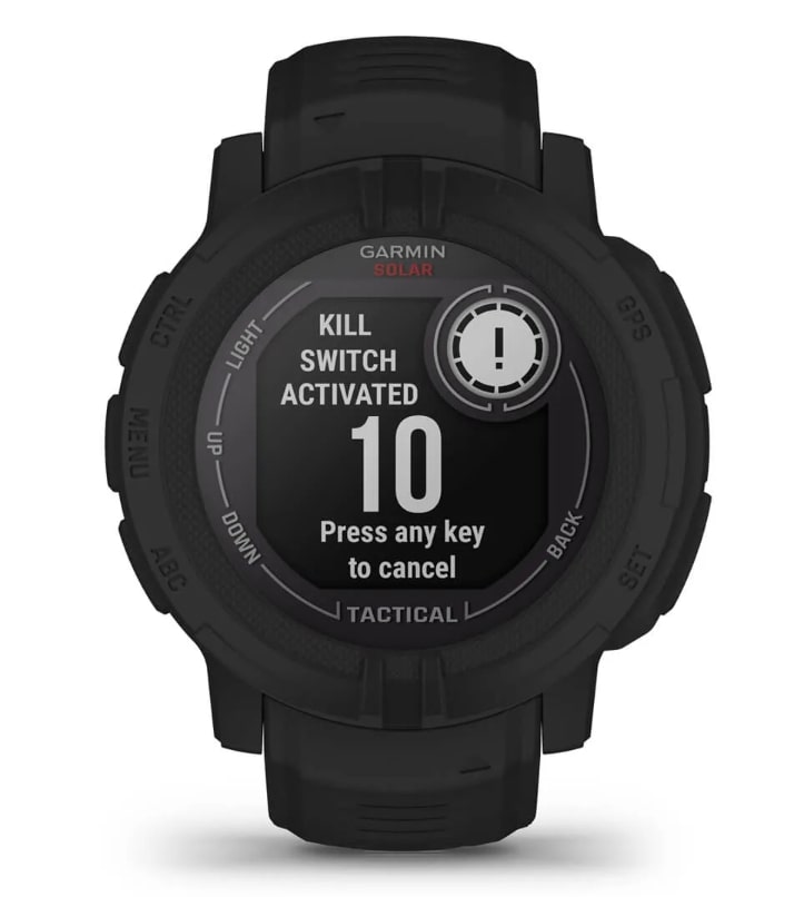 Смарт-годинник Garmin Instinct 2 Solar Tactical Black (010-02627-03)