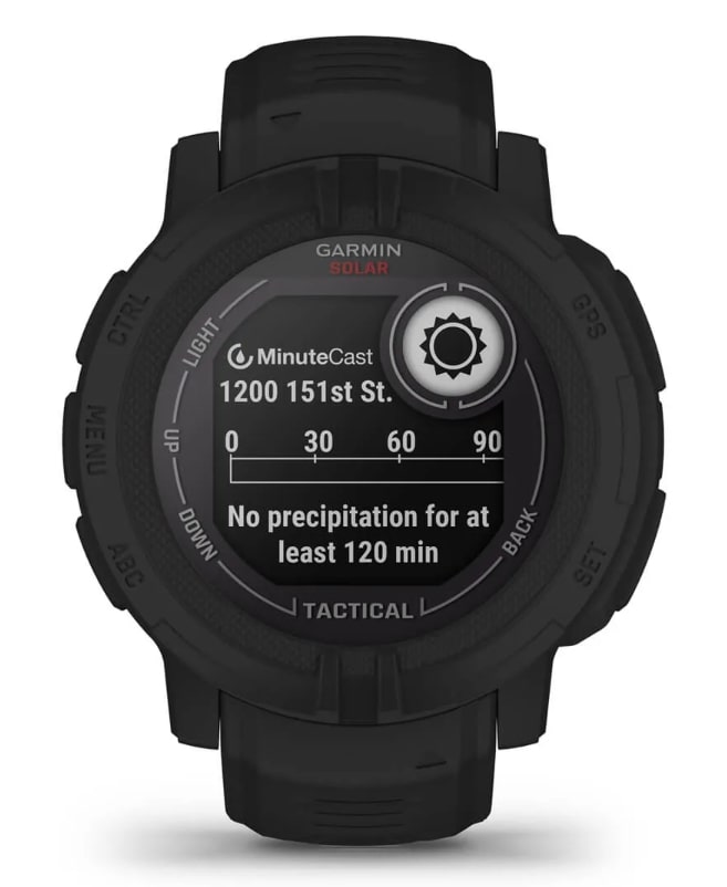 Смарт-годинник Garmin Instinct 2 Solar Tactical Black (010-02627-03)