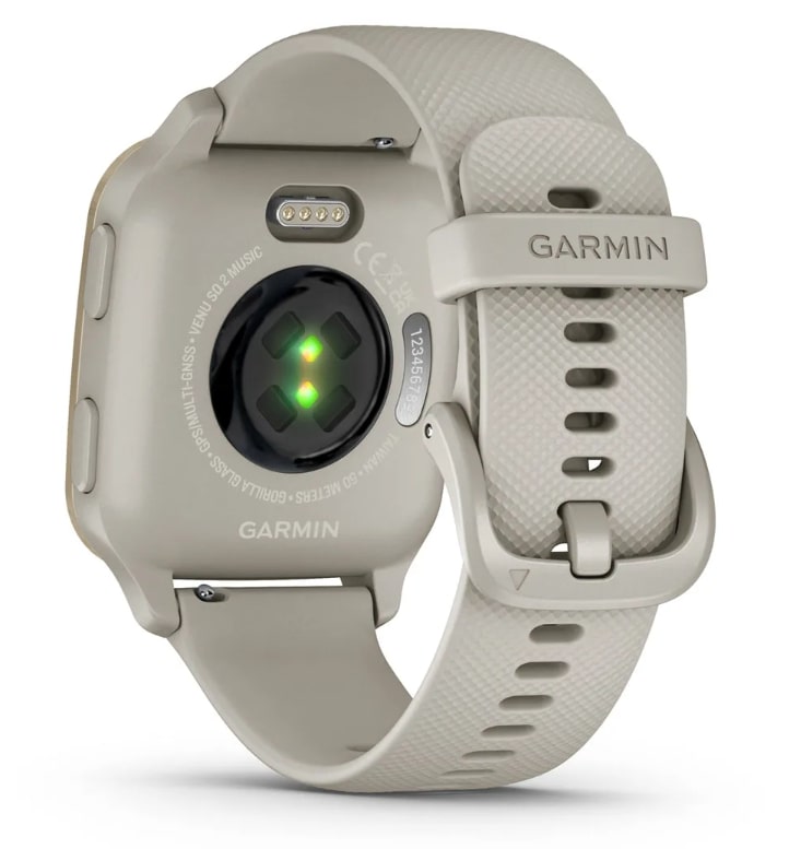 Смарт-годинник Garmin Venu Sq 2 Music French Gray/Cream Gold (010-02700-82)