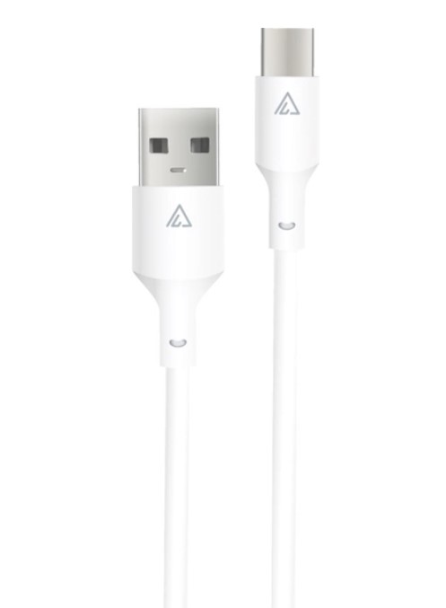 Кабель ACCLAB PwrX USB - USB Type-C (M/M), 30 W, 1.2 м, White (1283126559532)