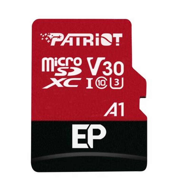 Карта пам`ятi MicroSDXC 1TB UHS-I/U3 Class 10 Patriot EP A1 R90/W80MB/s + SD-adapter (PEF1TBEP31MCX)