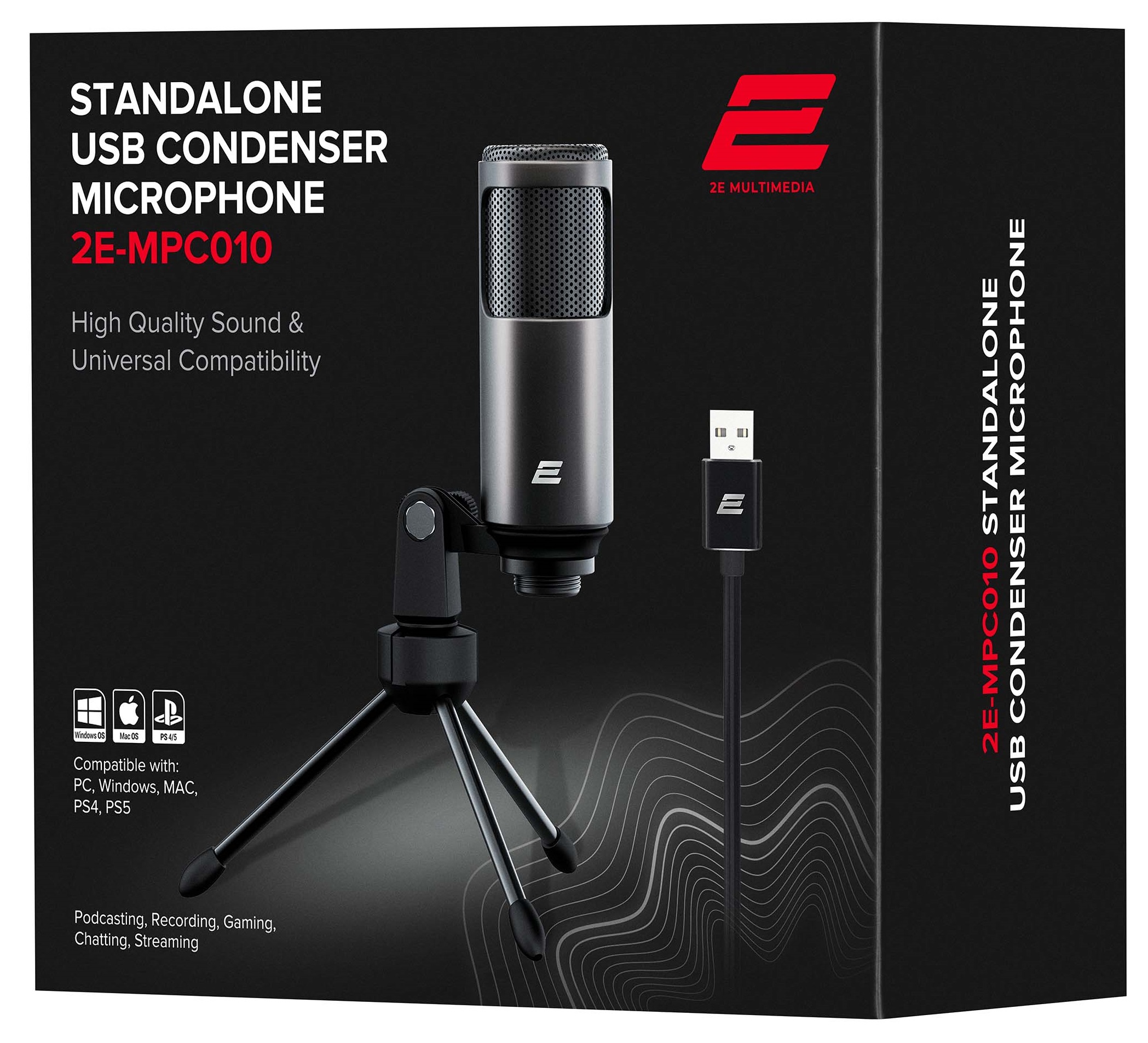 Мікрофон для ПК 2E MPC010 Мікрофон для ПК 2E MPC010