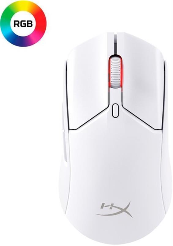 Миша бездротова HyperX Pulsefire Haste 2 WL White (6N0A9AA)