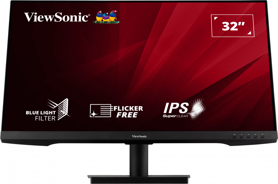 Монітор ViewSonic 31.5" VA3209-MH IPS Black