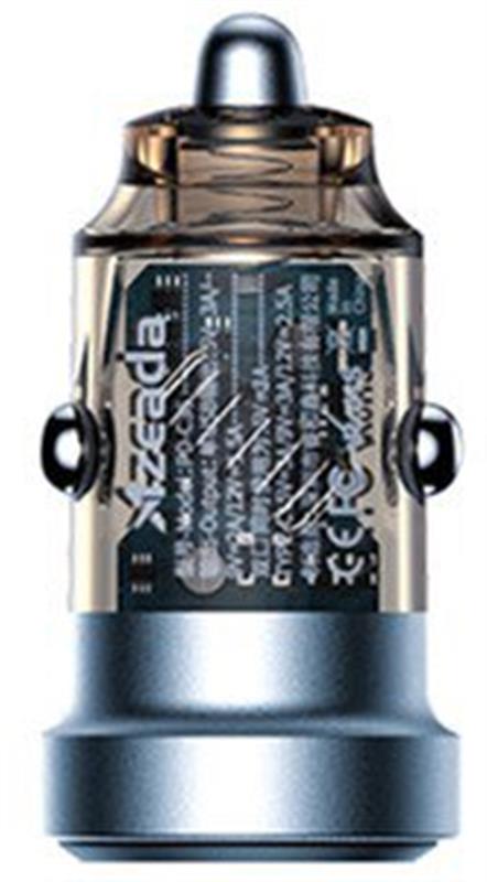 Автомобільний зарядний пристрій Proda Azeada Coolle PD-C36 (USB 3A; USC-C 3A) 30W Black (PD-C36-BK)