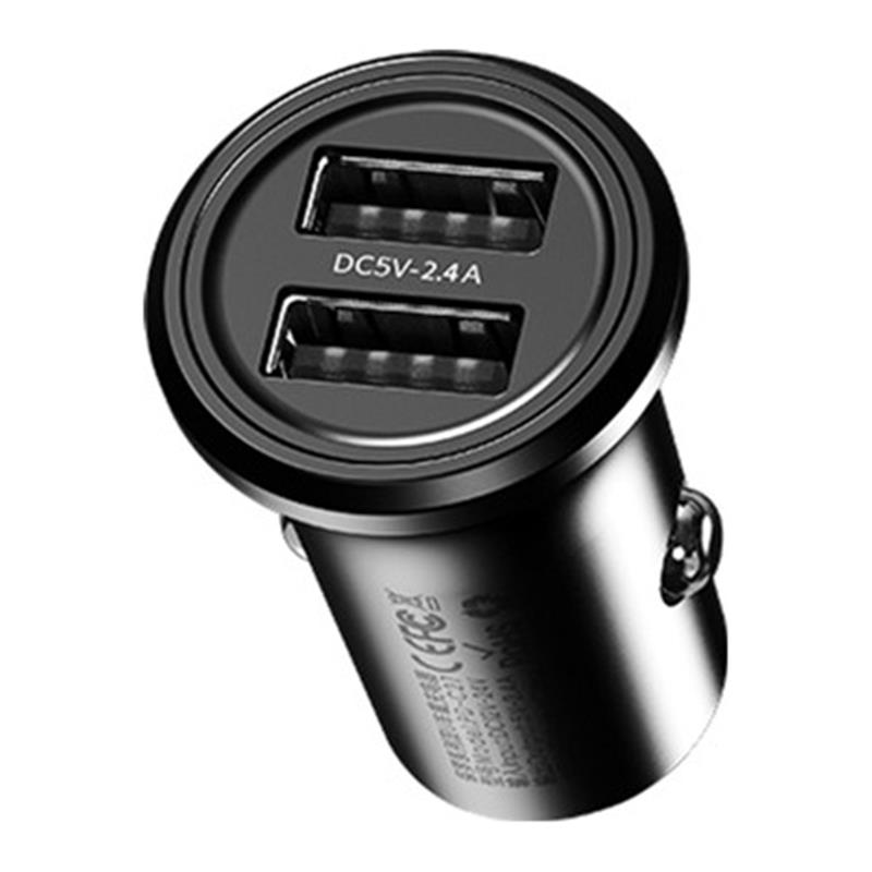 Автомобільний зарядний пристрій Proda Paul PD-C27 (2USB 2.4A) Black (PD-C27-BK)