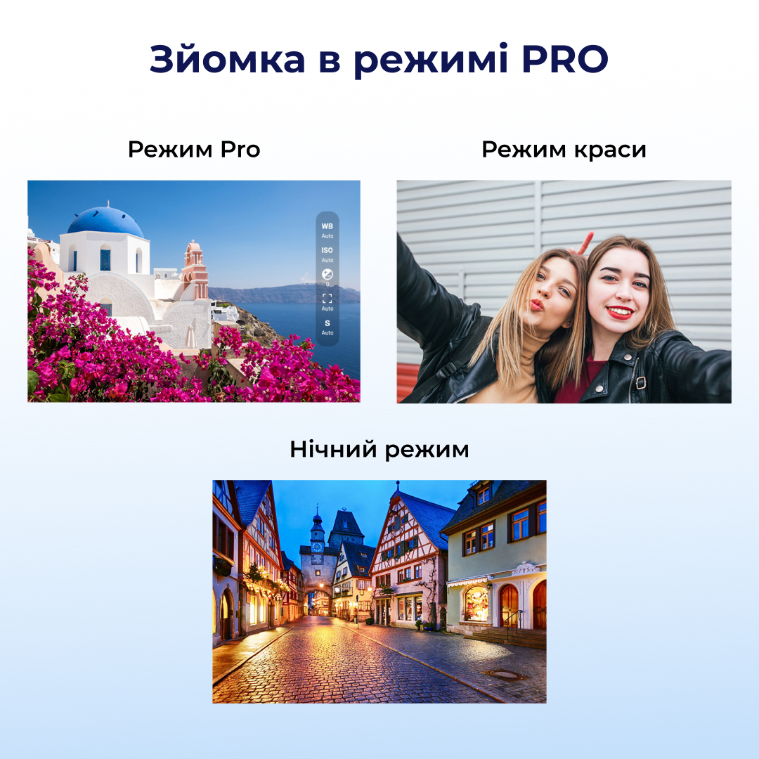 Смартфон Oscal C30 Pro 4/64GB Dual Sim Blue Смартфон Oscal C30 Pro 4/64GB Dual Sim Blue
