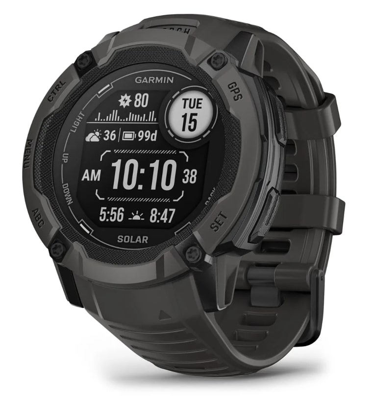 Смарт-годинник Garmin Instinct 2X Solar Graphite (010-02805-24)