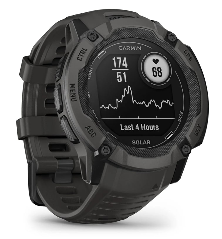 Смарт-годинник Garmin Instinct 2X Solar Graphite (010-02805-24)