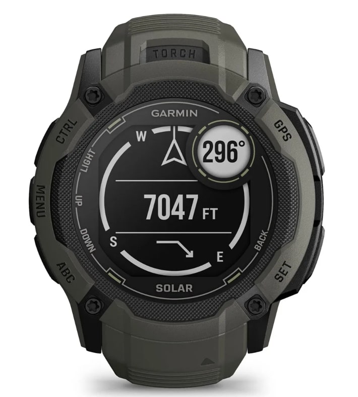 Смарт-годинник Garmin Instinct 2X Solar Moss (010-02805-54)