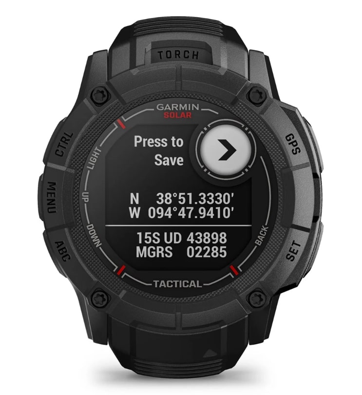 Смарт-годинник Garmin Instinct 2X Solar Tactical Black (010-02805-74)