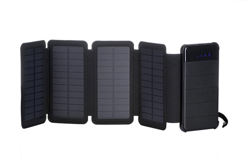 Універсальна мобільна батарея 2E Solar 8000mAh Black (2E-PB814-BLACK)