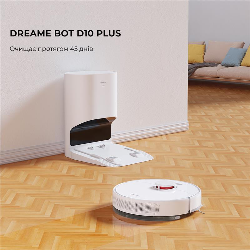 Робот-пилосос Dreame Bot D10 Plus (RLS3D)