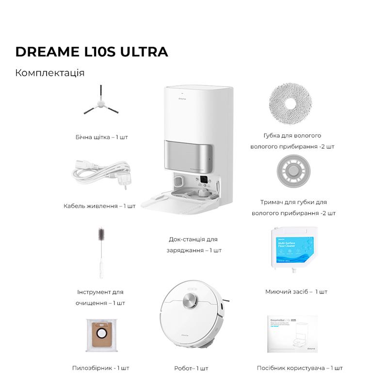 Робот-пилосос Dreame Bot L10s Ultra (RLS6LADC)