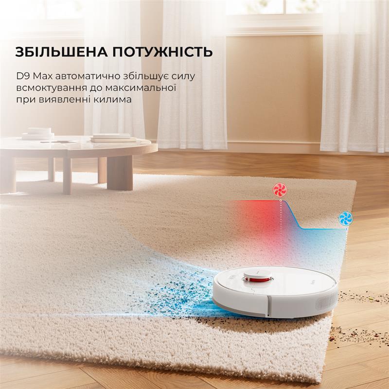 Робот-пилосос Dreame D9 Max White (RLD33GA)