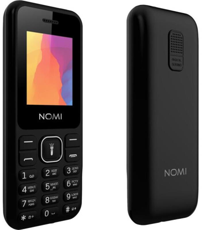 Мобiльний телефон Nomi i1880 Dual Sim Black