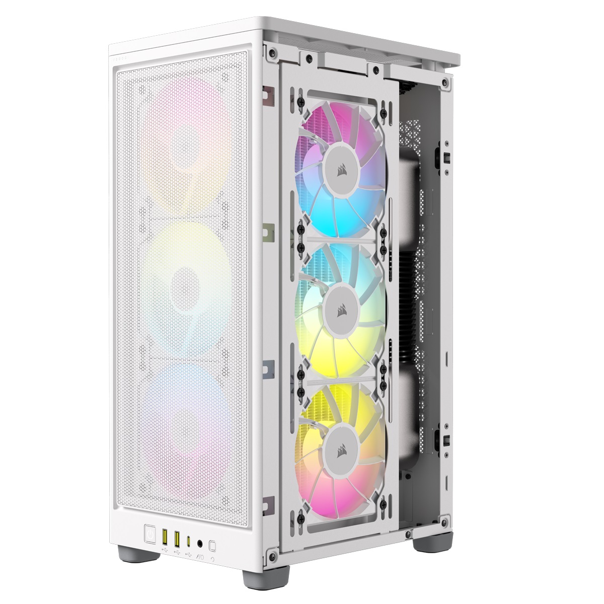 Корпус Corsair 2000D RGB Airflow White (CC-9011247-WW) без БЖ