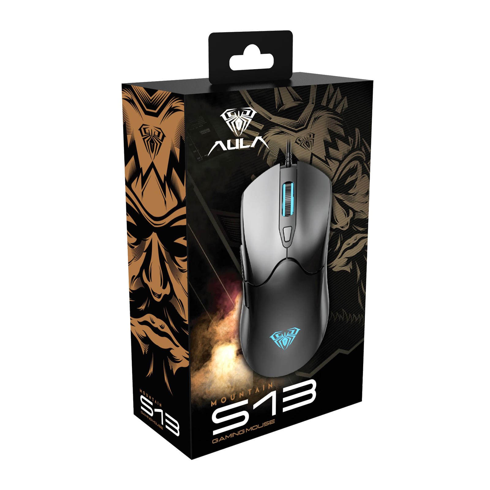 Миша Aula S13 Wired gaming mouse with 6 keys Black (6948391213095)